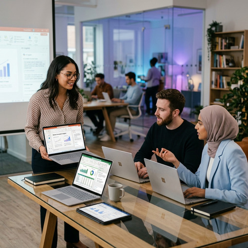 Ofimática Inteligente con IA: Excel, Word y PowerPoint